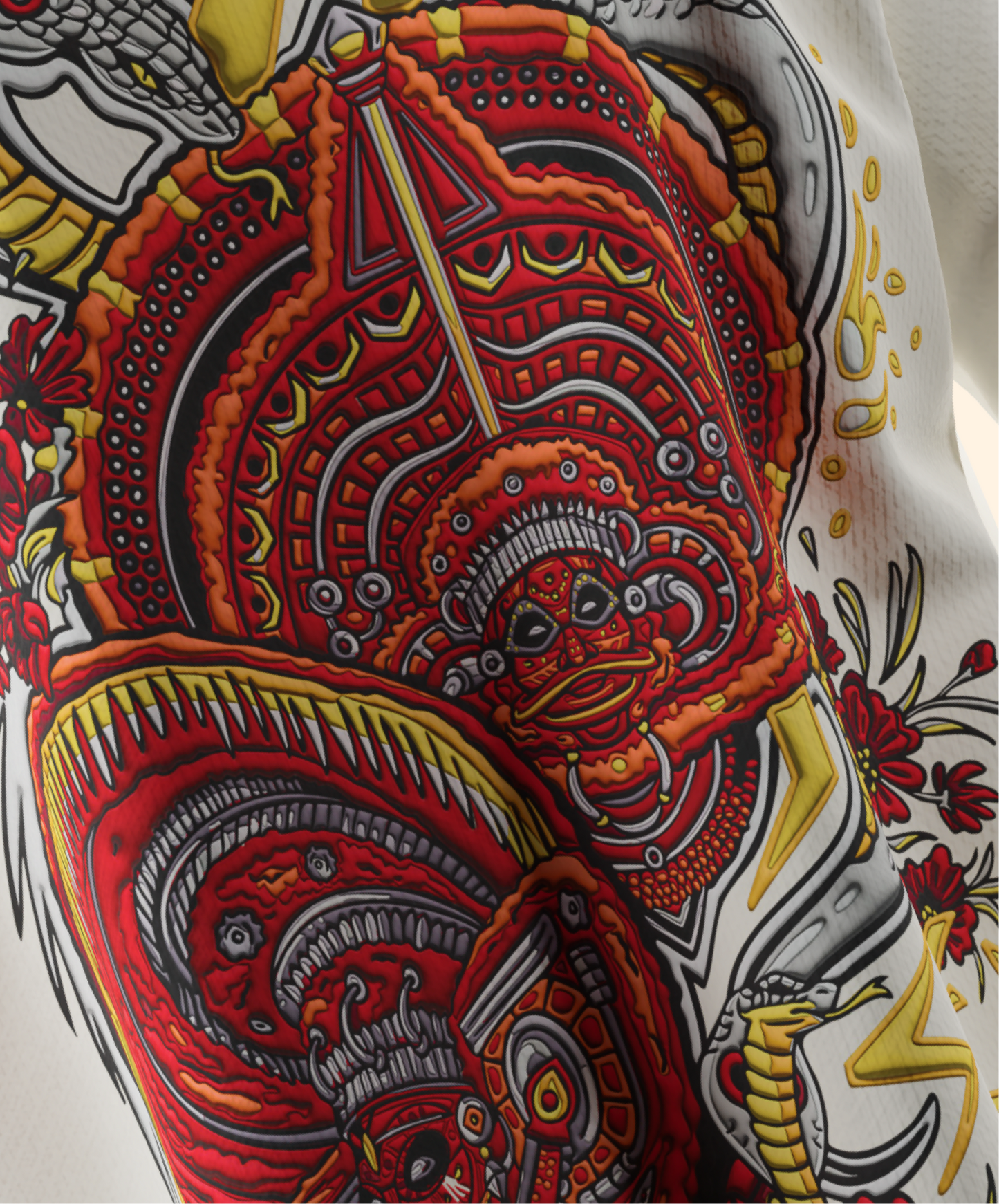 Kandanar Kelan | Oversized T-shirt | Puff print