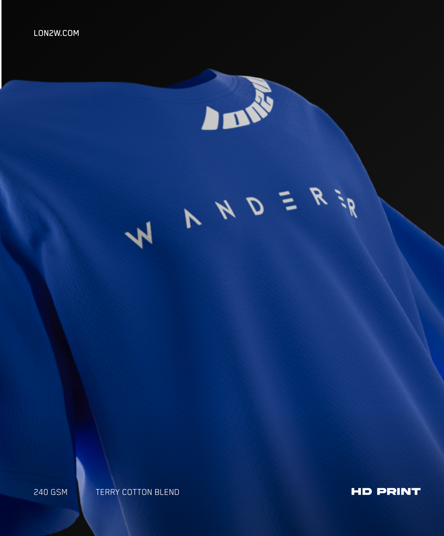Wanderer | Relaxed Fit T-shirt | Blue