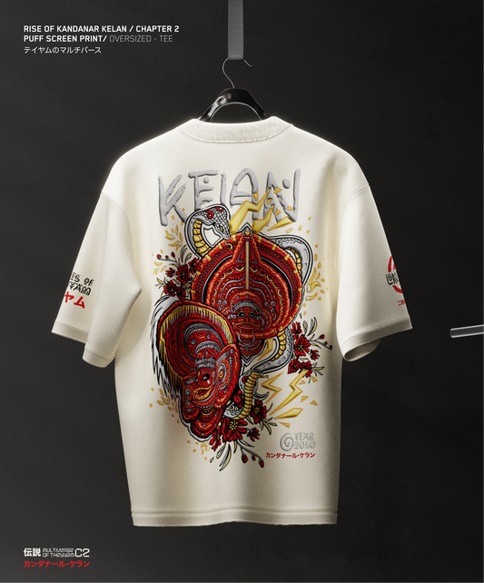 Kandanar Kelan | Oversized T-shirt | Puff print