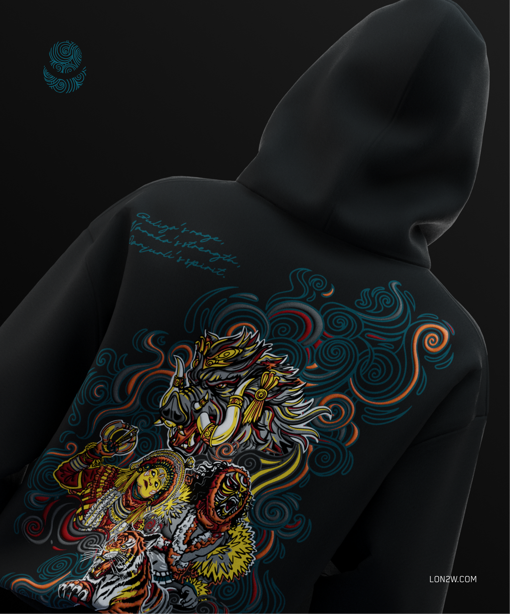 The Tulu Cult X Kantara | Hoodie | Puff print