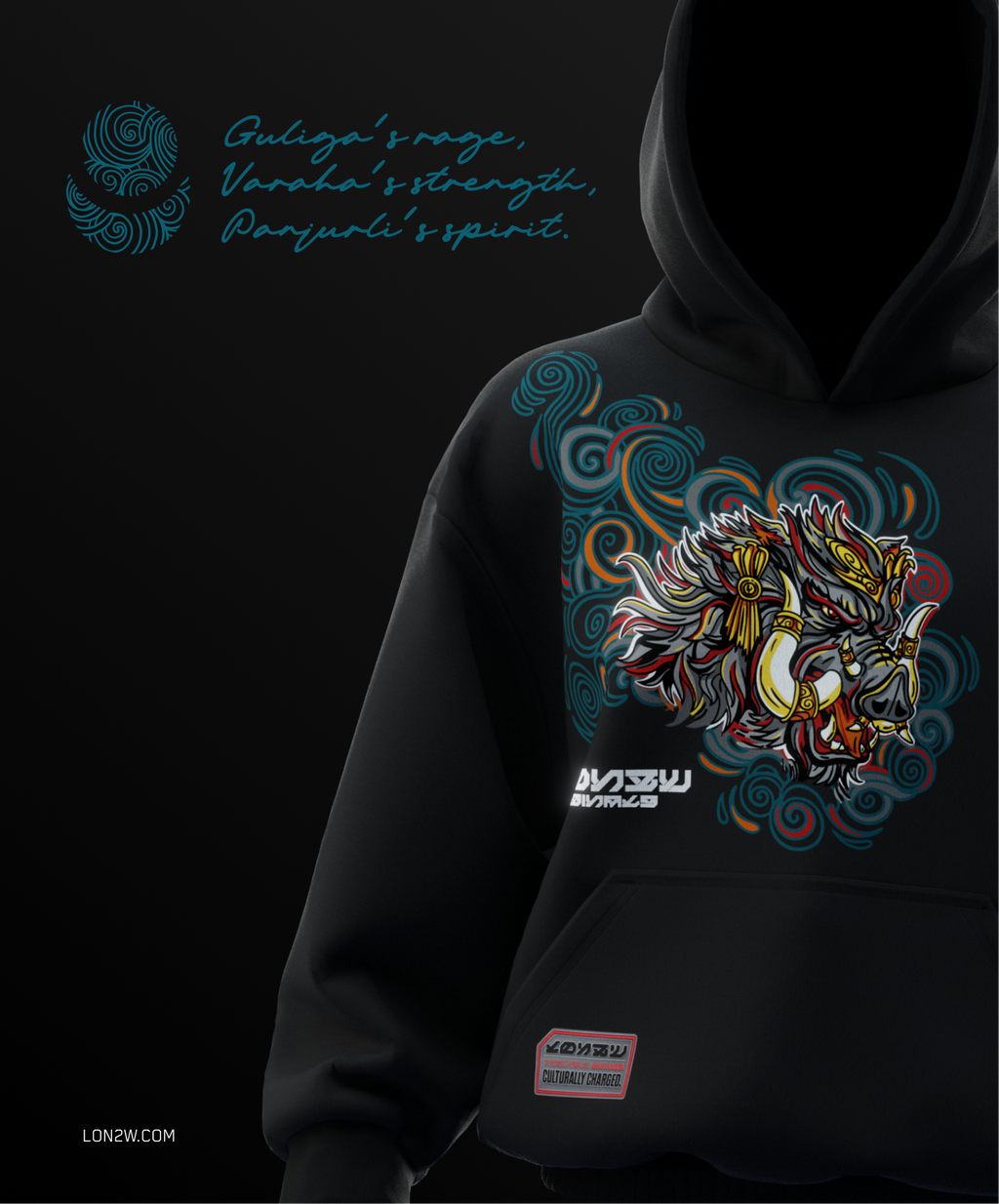 The Tulu Cult X Kantara | Hoodie | Puff print