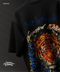Wayanad Engine / Tiger | Oversized T-shirt | Puff print
