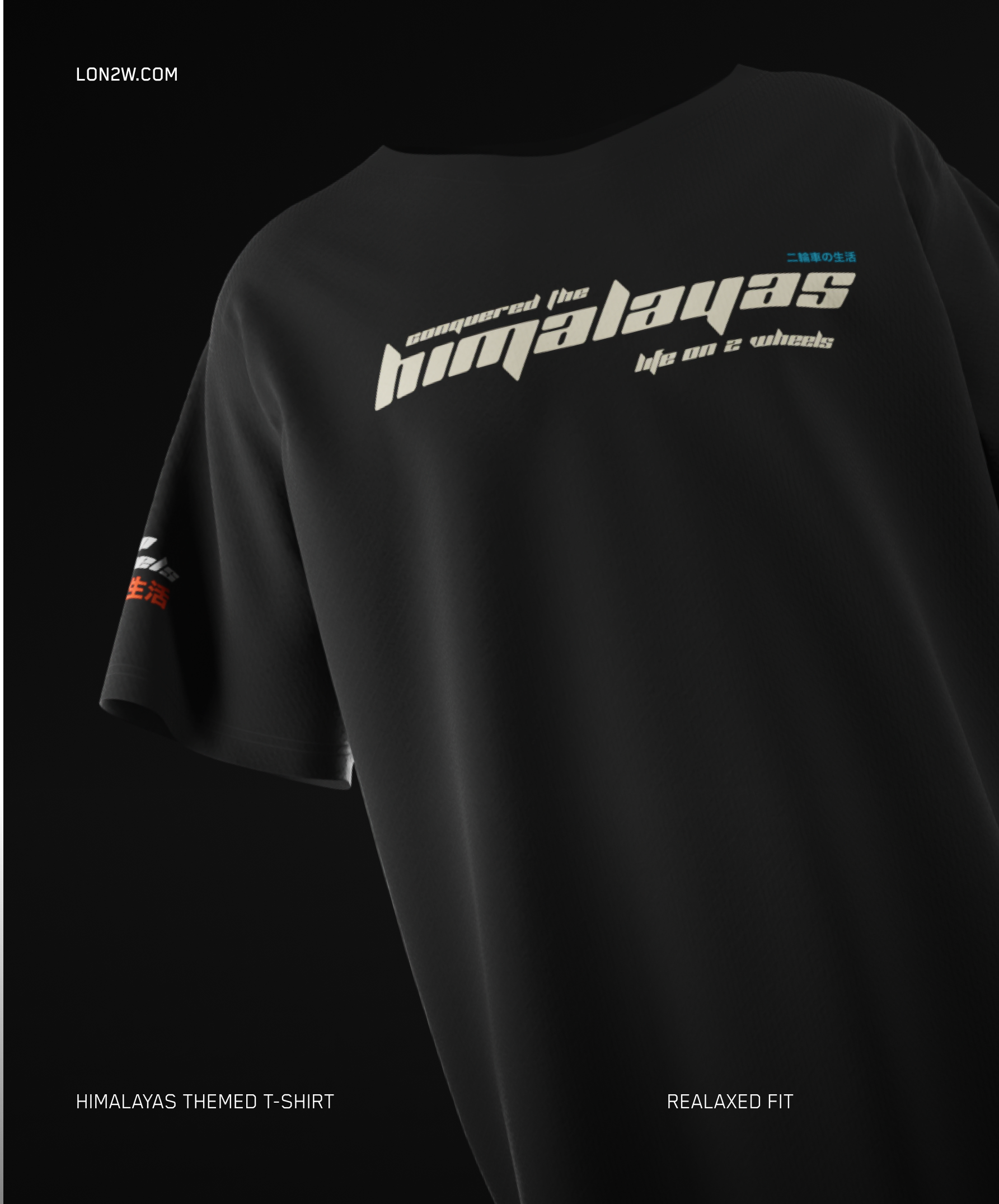 Himalayas | Himalayan 450| Puff print