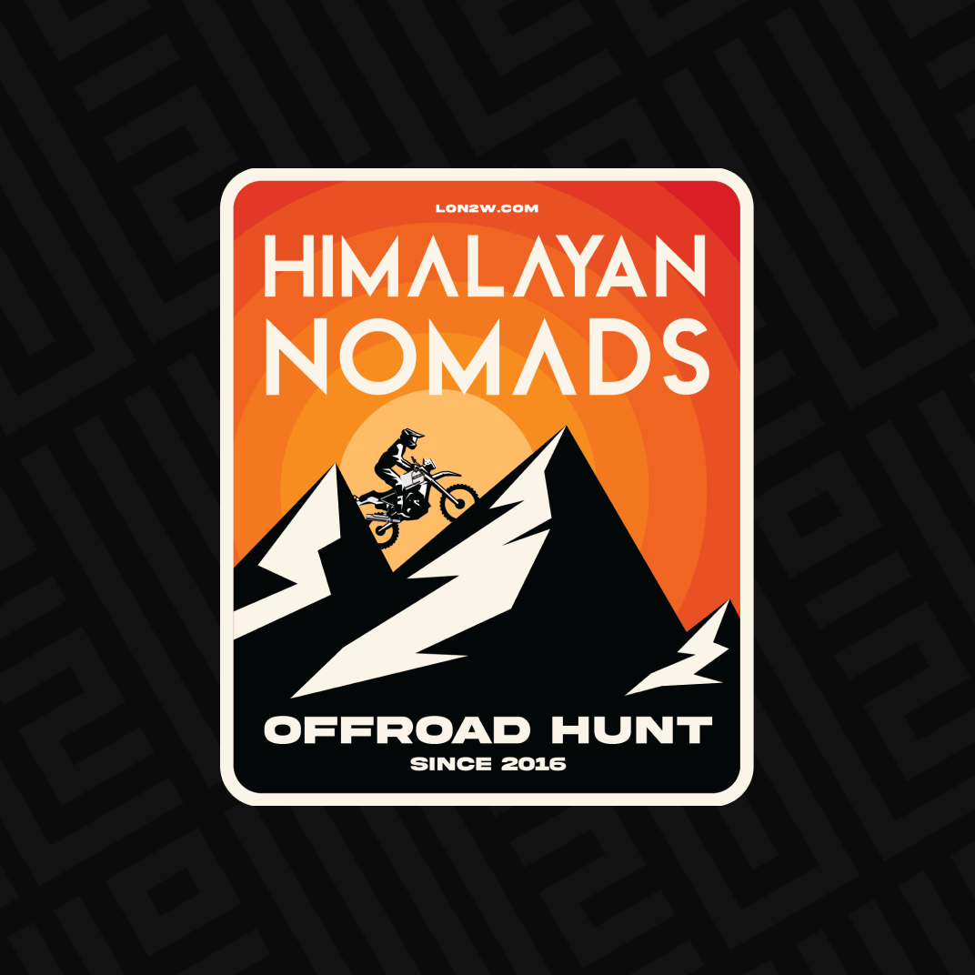 Himalayan nomads Sticker - Life on 2 Wheels