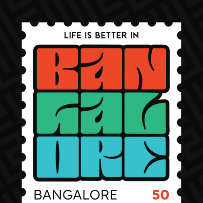 Bangalore Sticker - Life on 2 Wheels