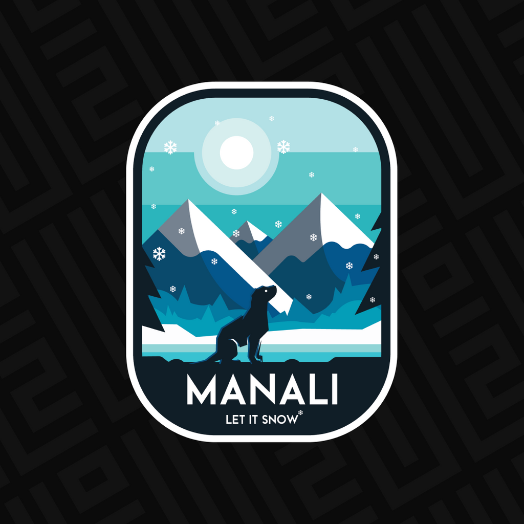 Manali Stickers Manali Sticker – Life on 2 Wheels