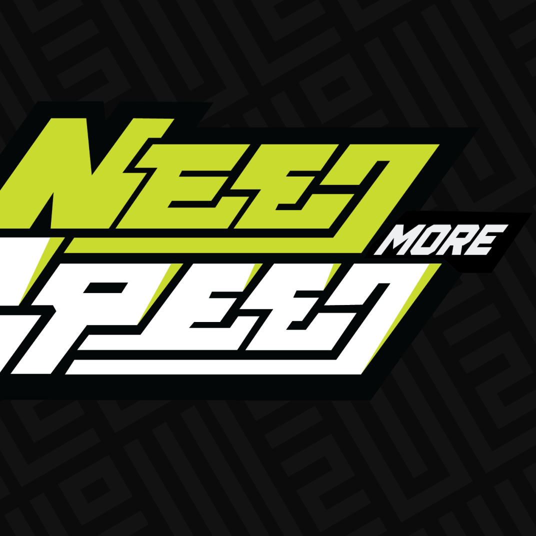 Need more speed Sticker - Life on 2 Wheels