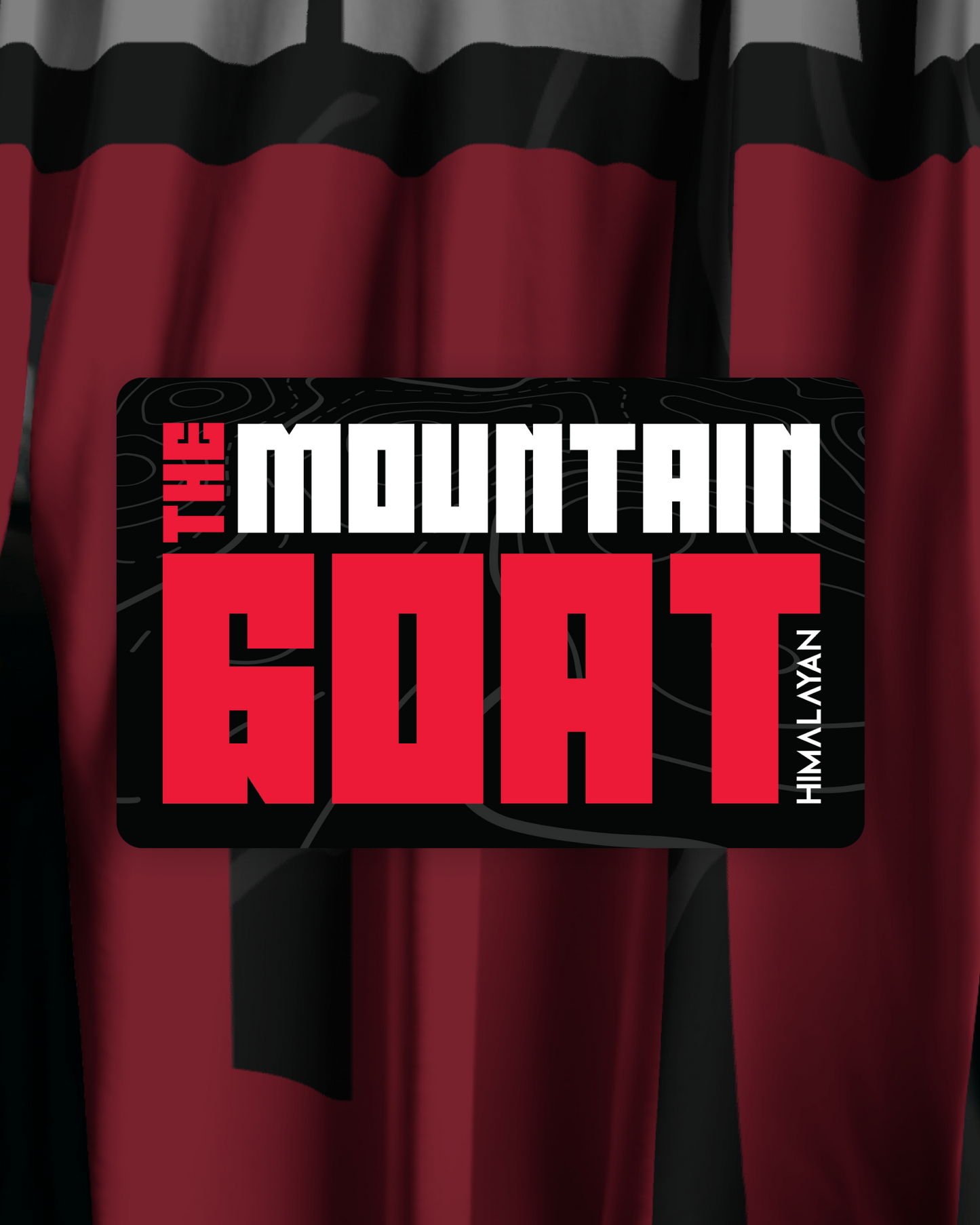 The Mountain Goat Himalayan Sticker - Life on 2 Wheels