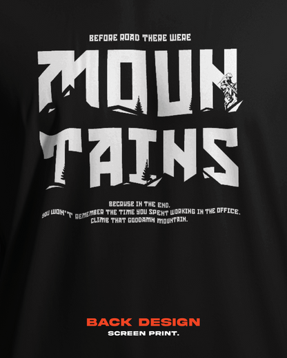 Mountains T-shirt - Life on 2 Wheels