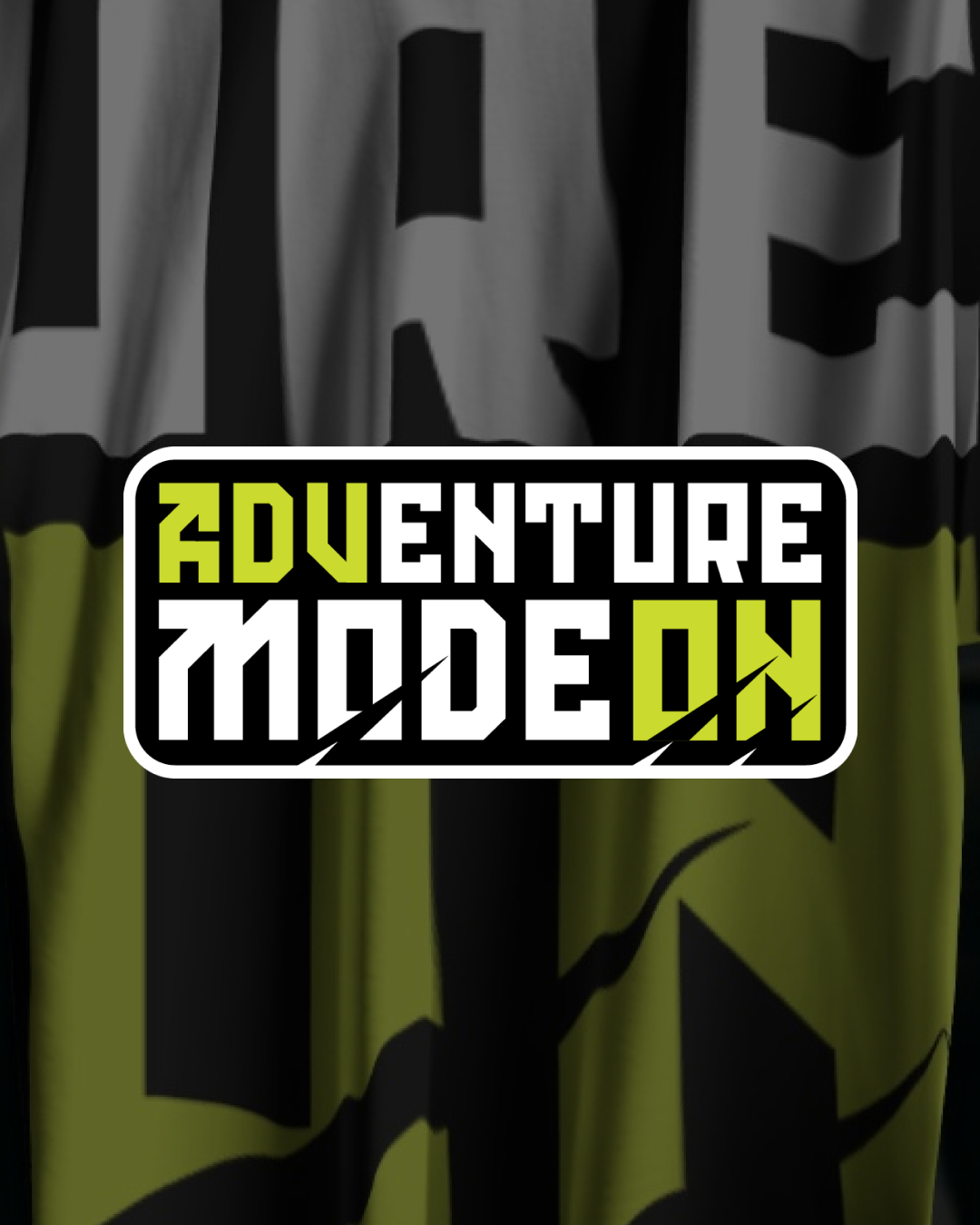 Adventure Mode ON sticker