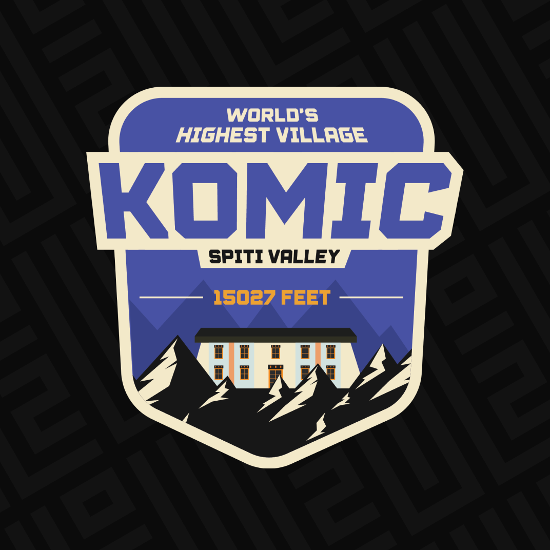 Komic Sticker - Life on 2 Wheels