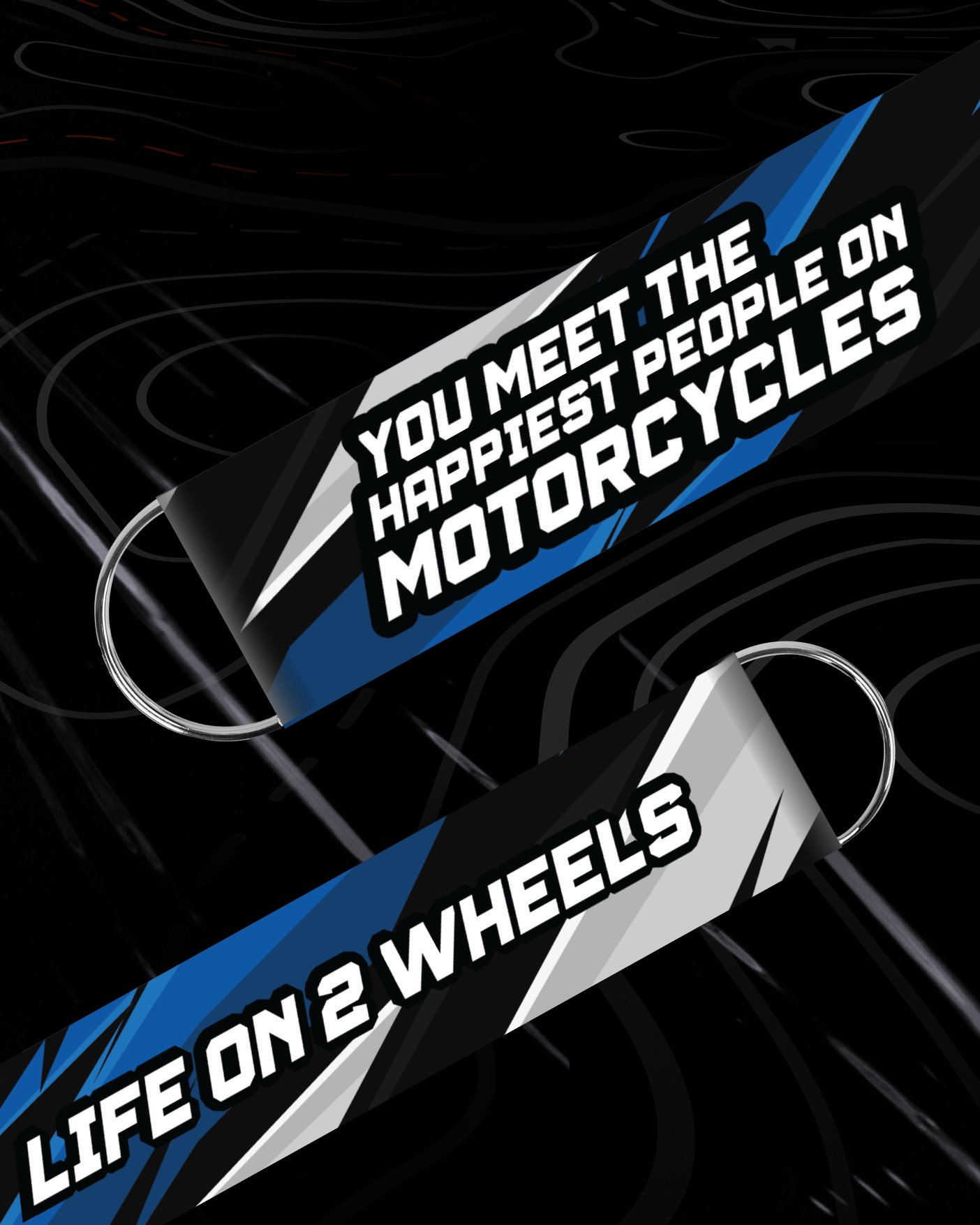 You meet the happiest people on motorcycles | Keychain