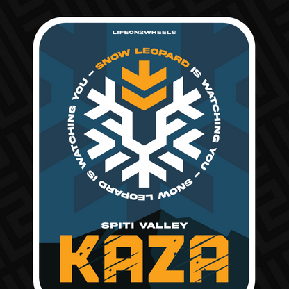 Kaza Sticker - Life on 2 Wheels