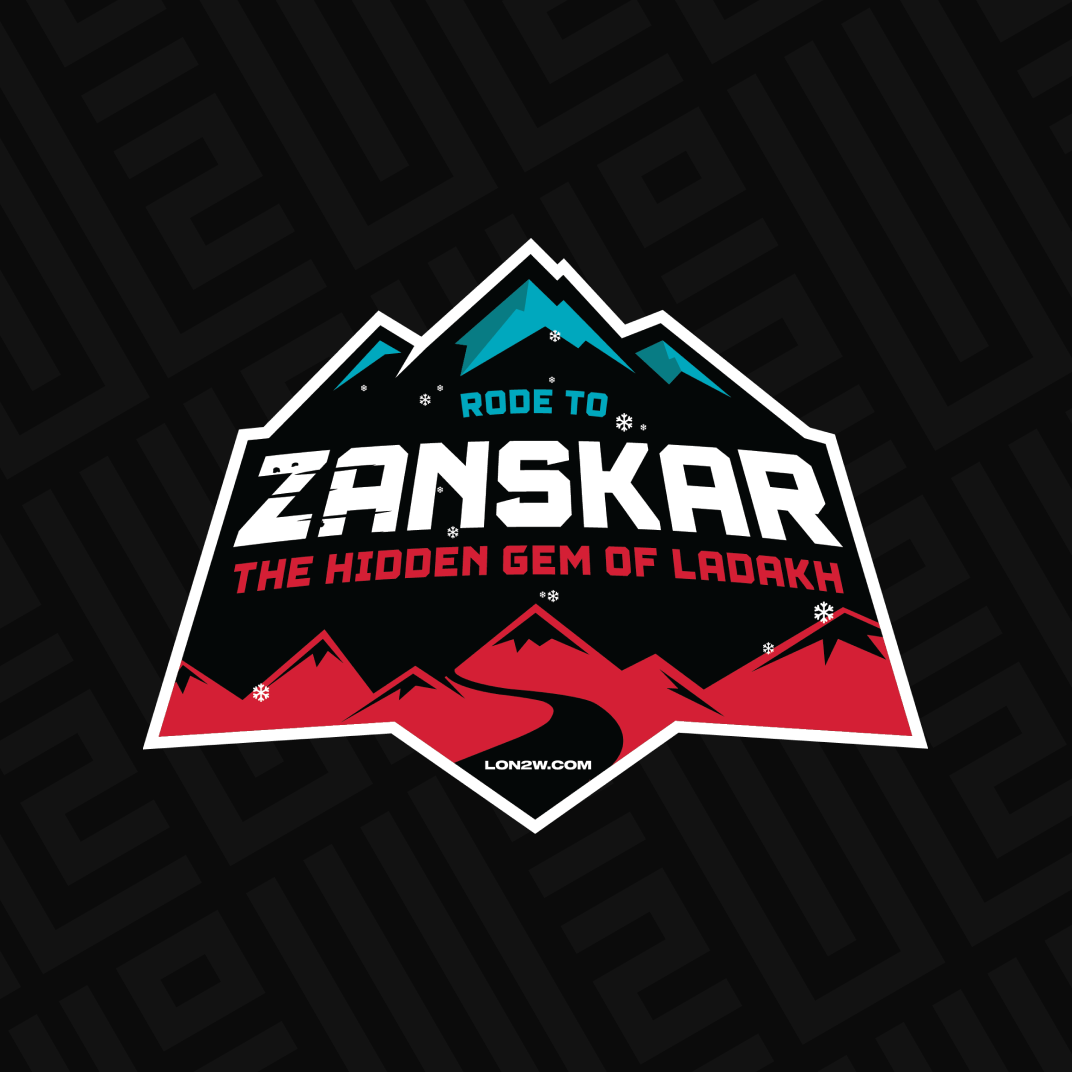 Zanskar Sticker - Life on 2 Wheels