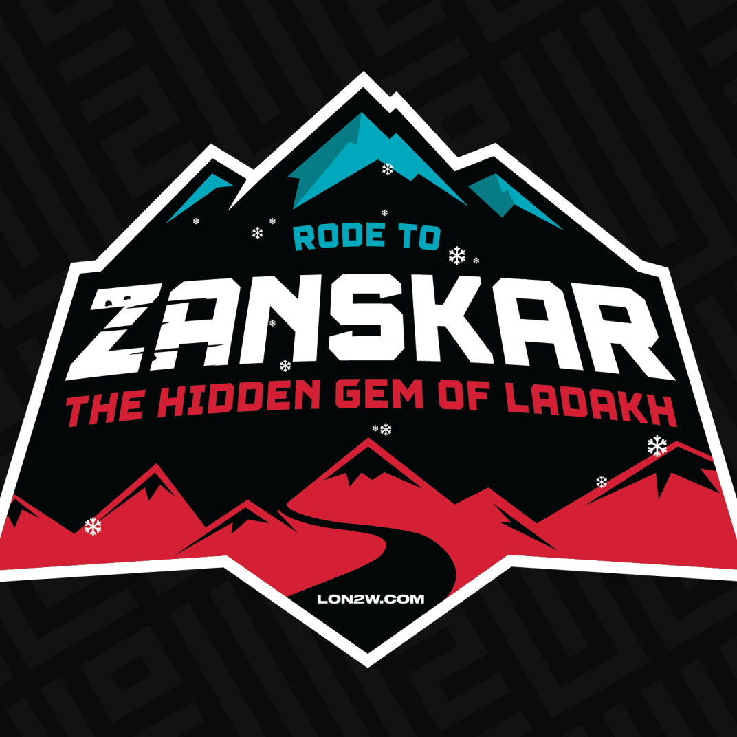 Zanskar Sticker - Life on 2 Wheels