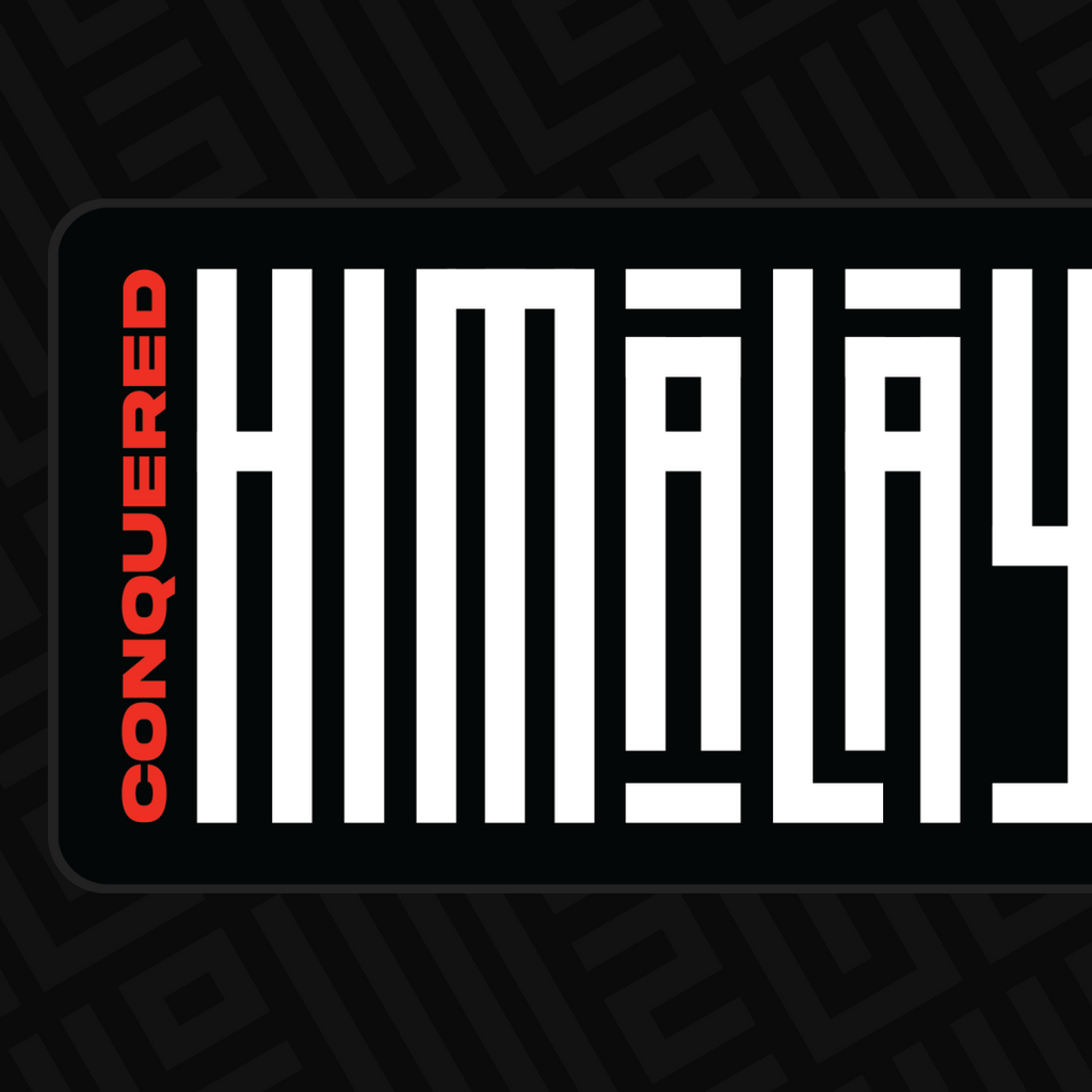 Conqured himalayas Sticker - Life on 2 Wheels