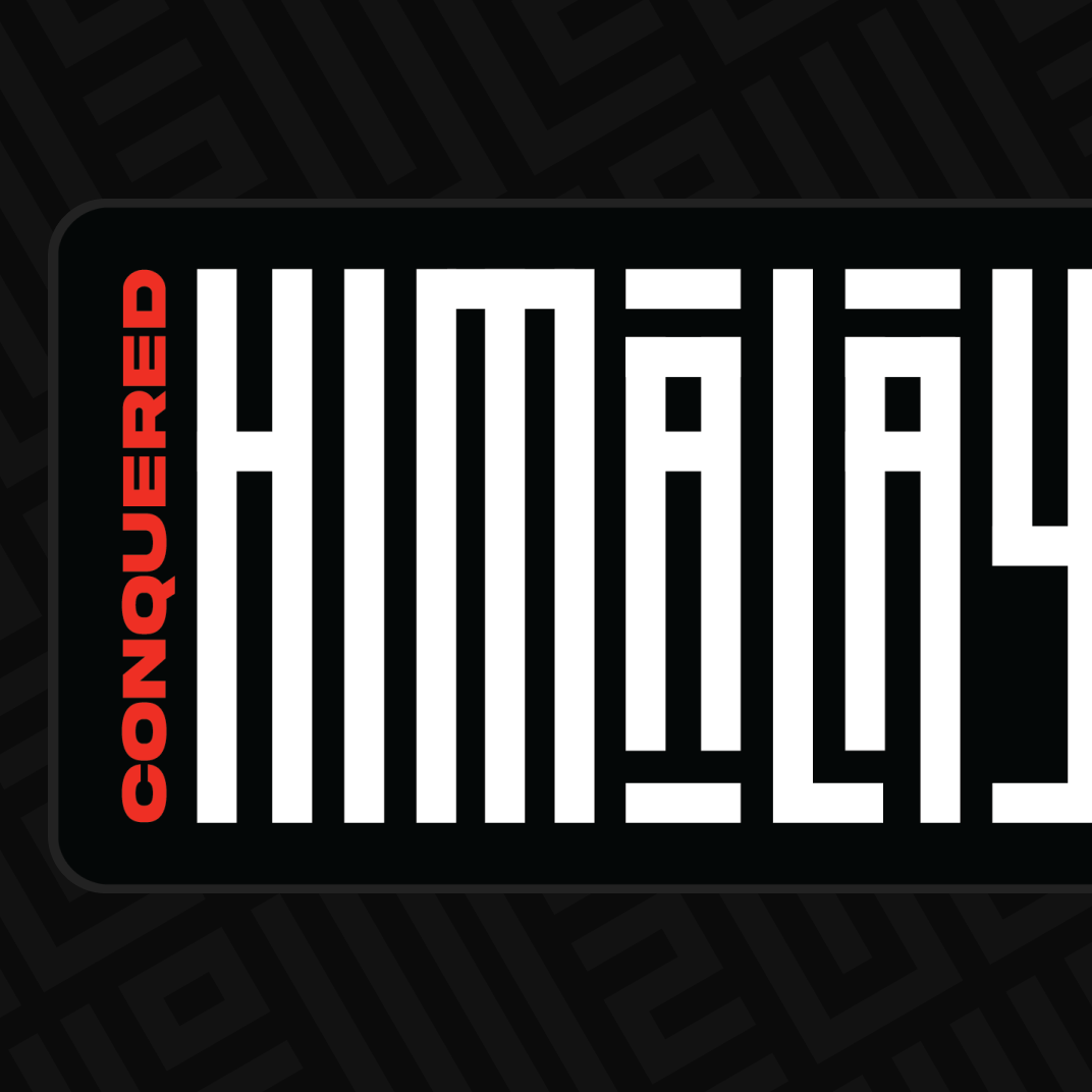 Conqured himalayas Sticker - Life on 2 Wheels