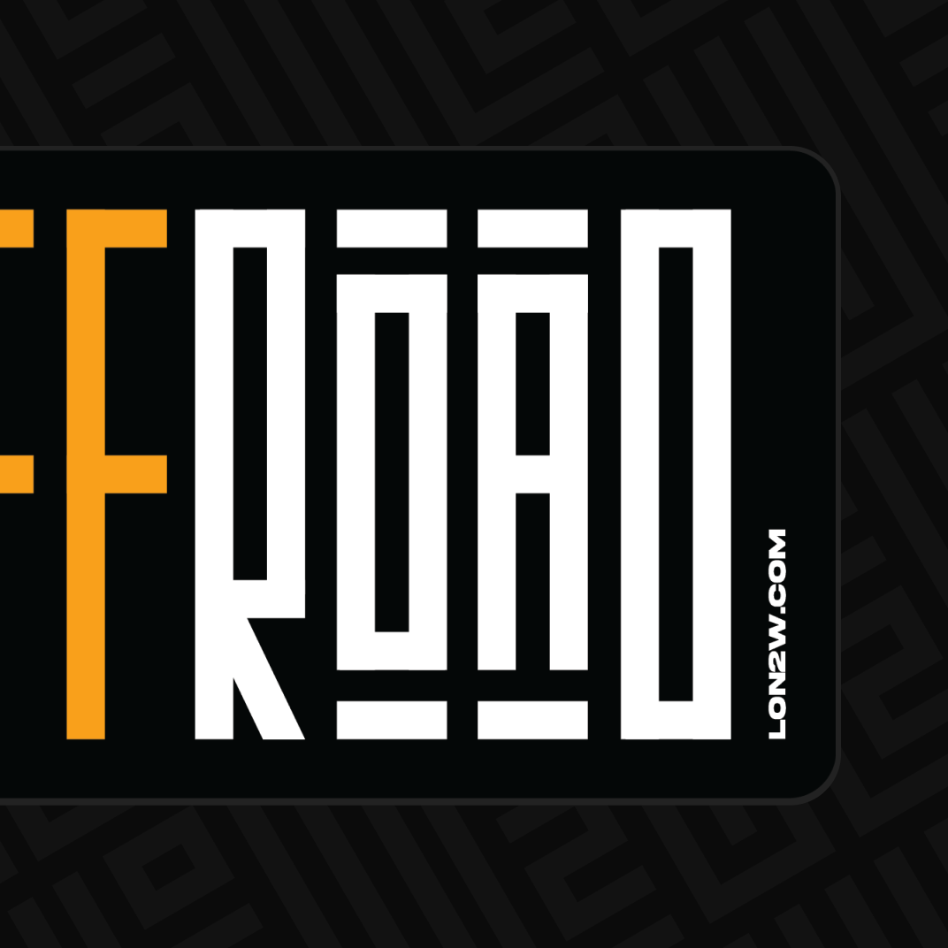 Offroad Sticker - Life on 2 Wheels