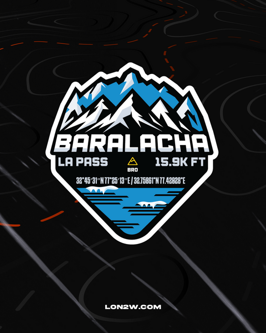 Baralacha La Pass Sticker