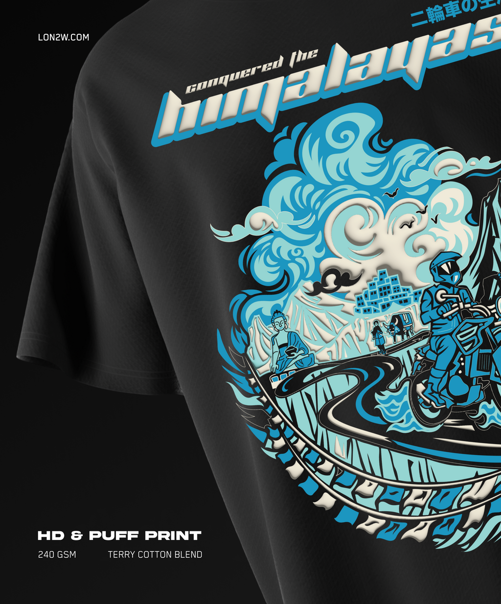 Himalayas | Himalayan 450| Puff print