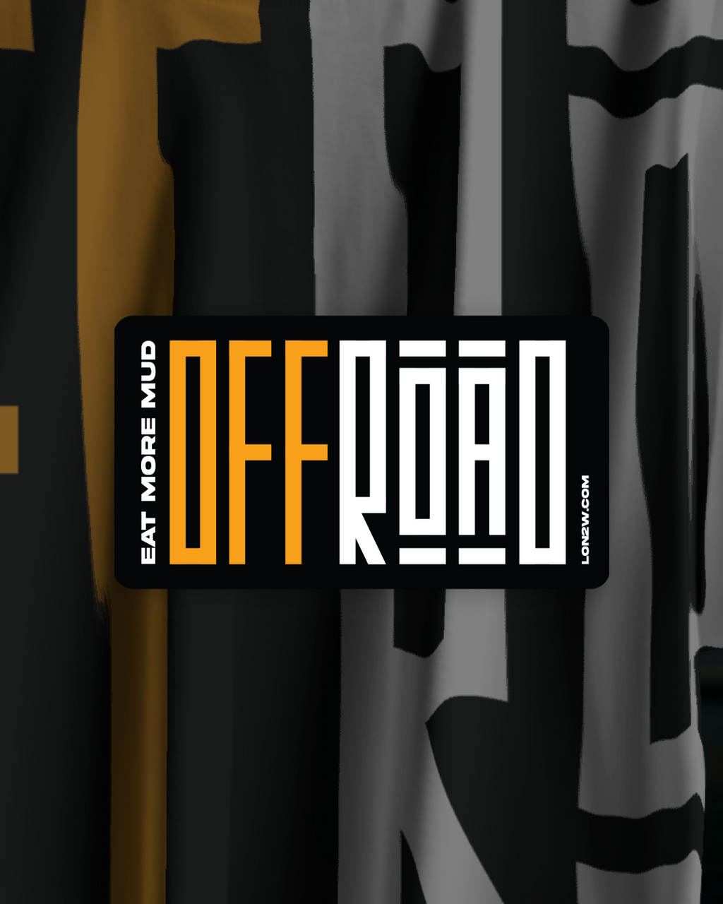 Offroad Sticker - Life on 2 Wheels