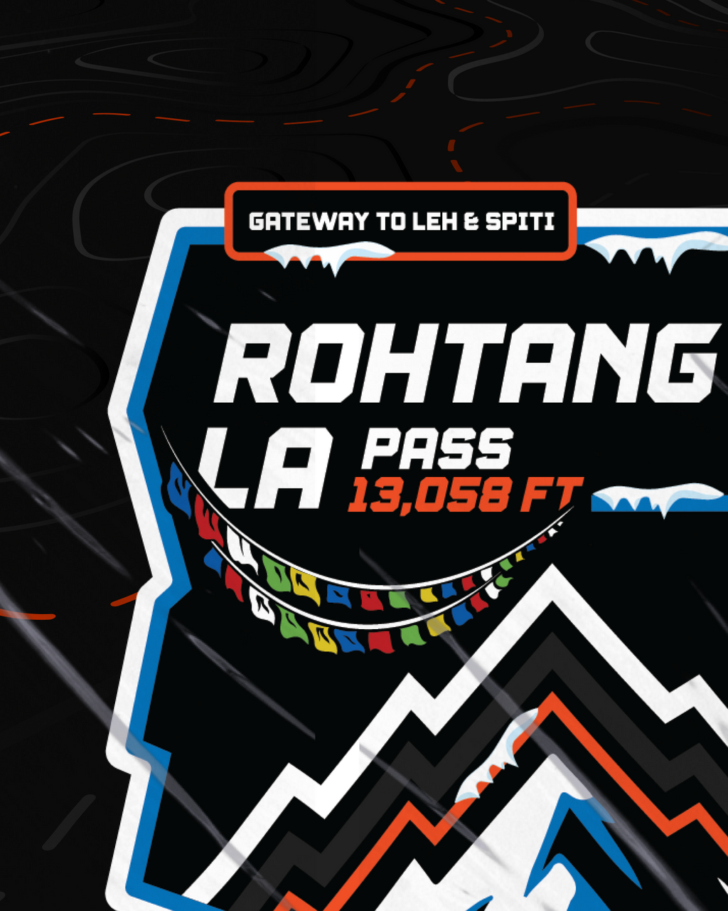 Rohtang pass Sticker