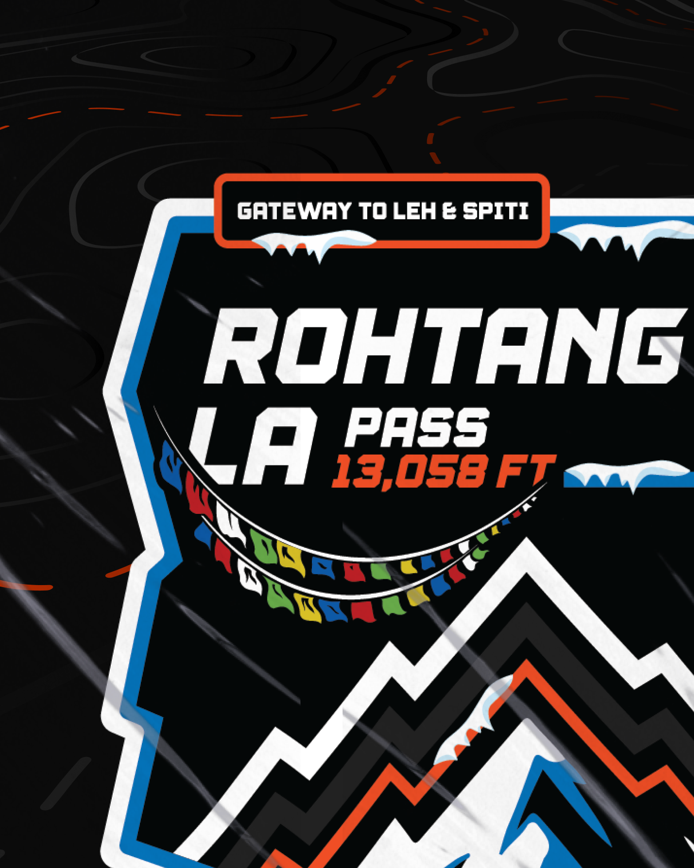 Rohtang pass Sticker