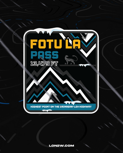 Fotu La Pass Sticker