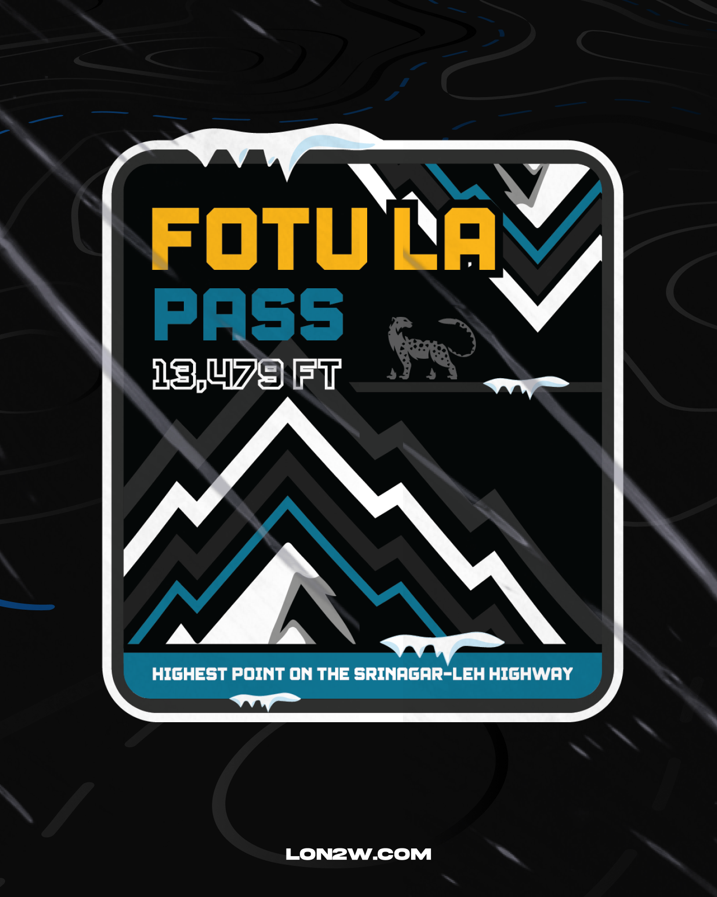 Fotu La Pass Sticker