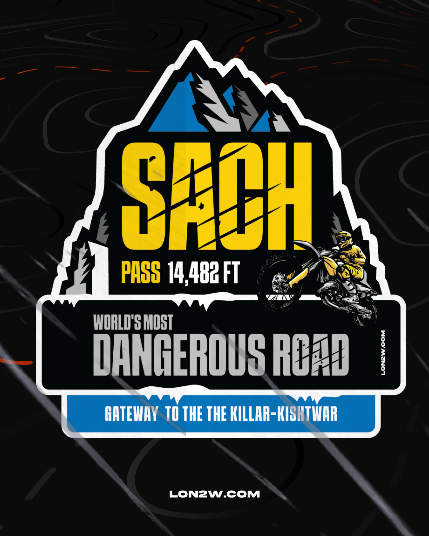 Sach pass Sticker