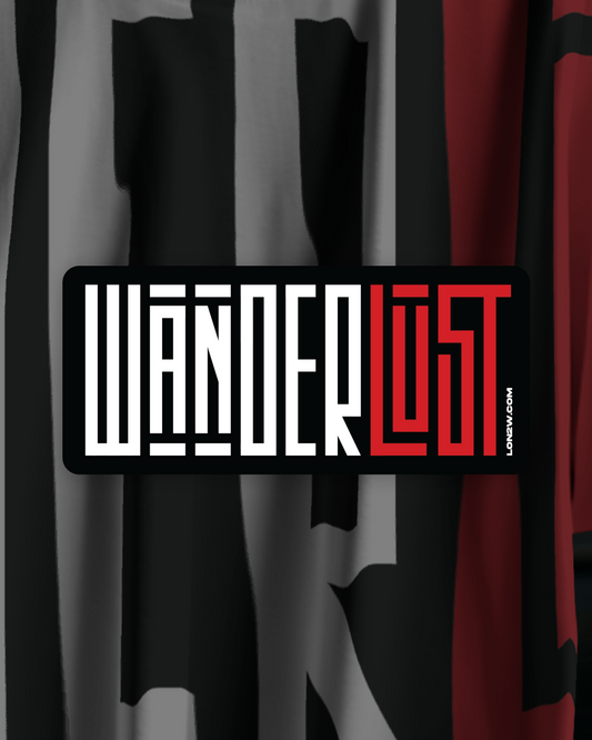 Wanderlust Sticker - Life on 2 Wheels