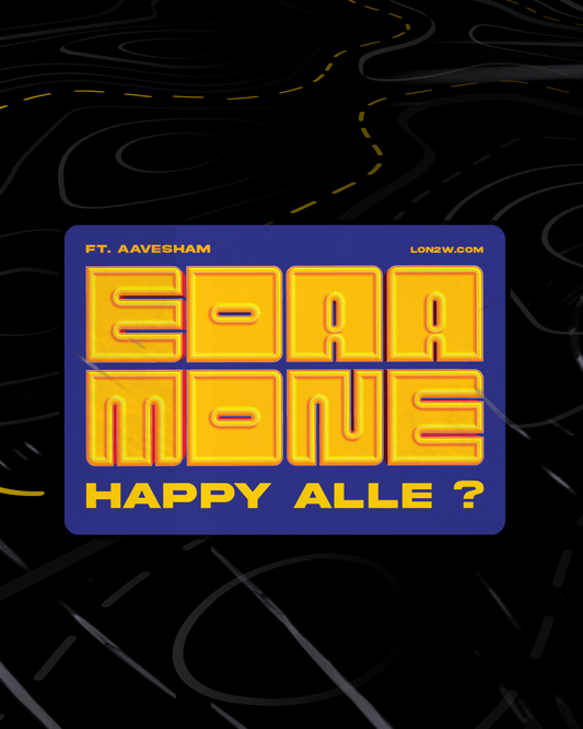 Eda Mone Happy Alle | Aavesham | Sticker